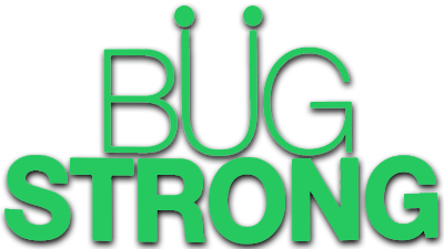 Bug Strong Cricket Powder Logo